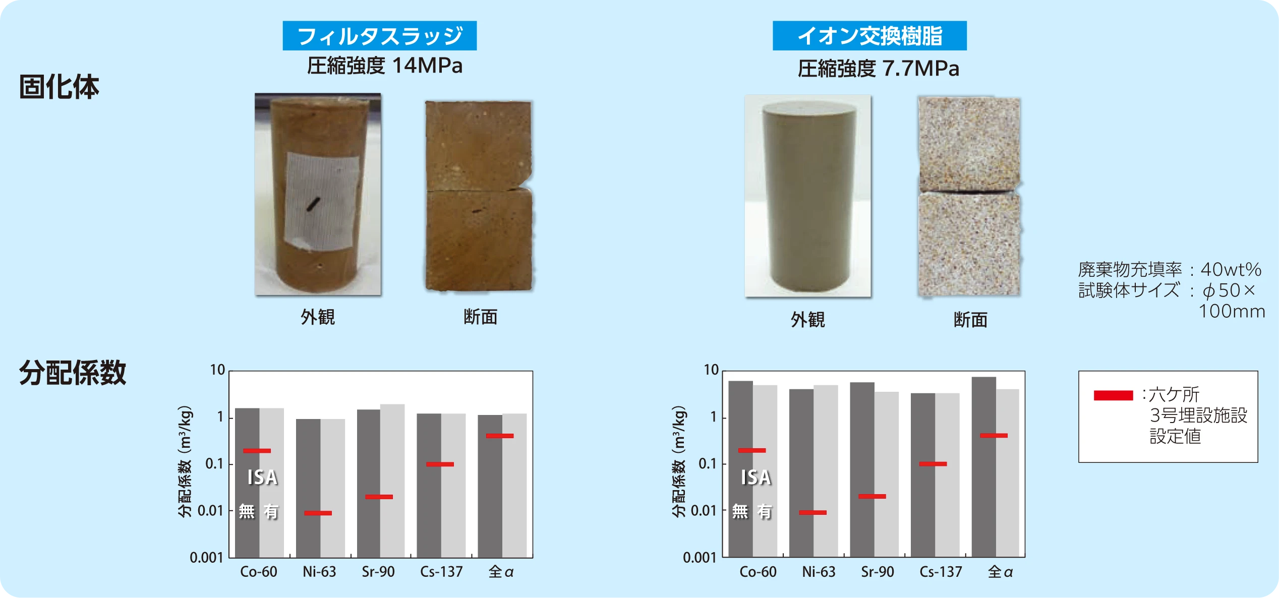 固化体の作製と性能